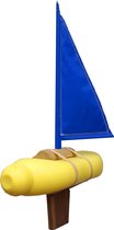 Flessenboot (blauw)
