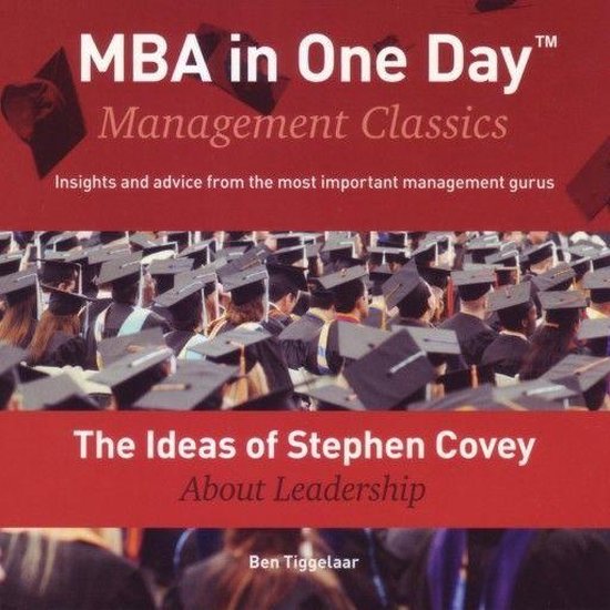 The Ideas of Stephen Covey About Leadership - cover