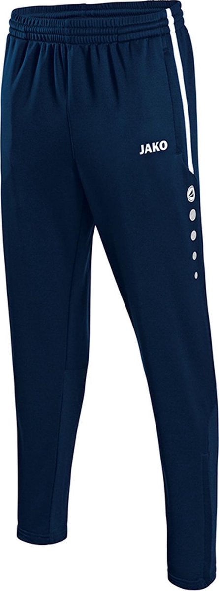 JAKO Trainingsbroek Active jr - Voetbalbroek - Kinderen - Maat 116 - Marine