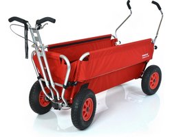 Rambler Explorer 120 – Hoogwaardige bolderkar – Voor kinderopvang & gastouders – Max. 11 kinderen – Rood