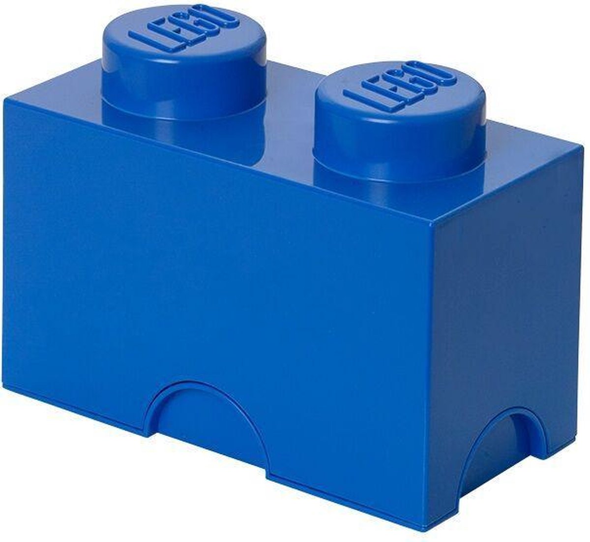 Lego Storage brick - Blauw - 12,5 cm x 25 cm - 18 cm - 2L7