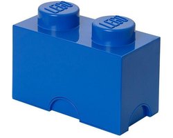 Lego - Opbergbox Brick 2 - Polypropyleen - Blauw