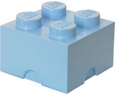 LEGO Storage Brick Opbergbox - 6L - Kunststof - Licht Blauw