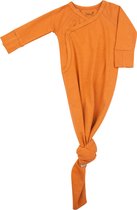 Timboo knotted baby gown - Inca Rust
