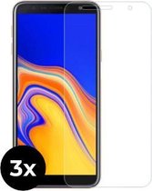 3x Tempered Glass screenprotector - Samsung Galaxy J4 Plus