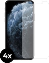 4x Tempered Glass screenprotector - iPhone X/10