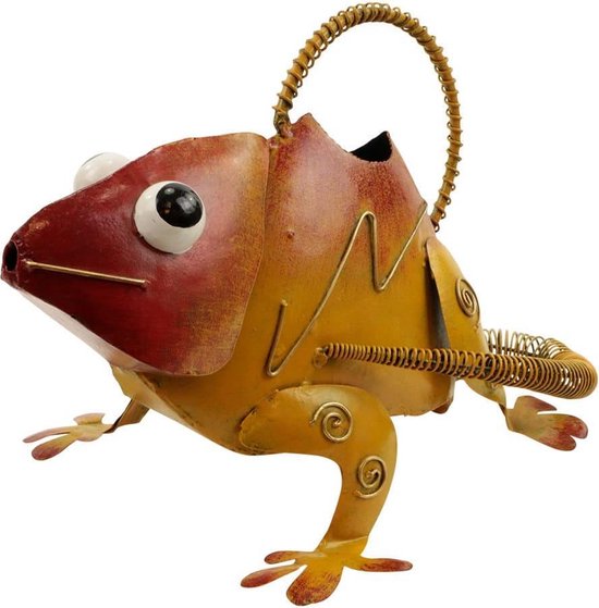 Gieter Metaal Kameleon in Oranje