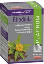 Mannavital Rhodiola Platinum - 60 Vegicaps