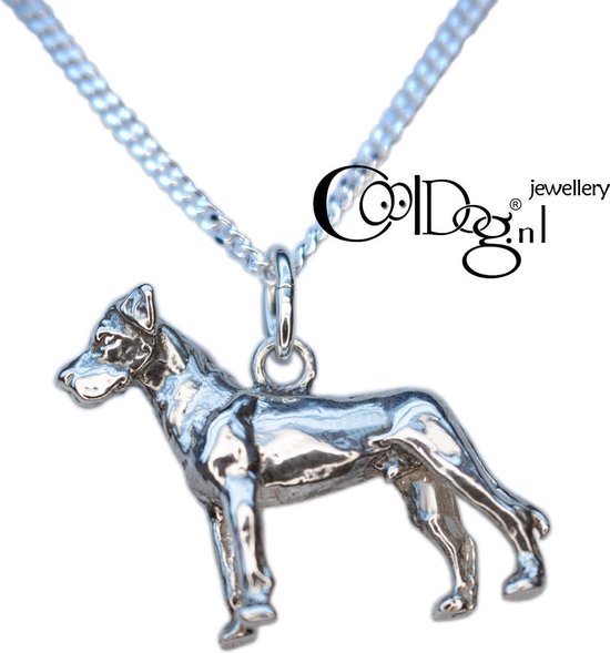 Zilveren heren ketting anker schakel | Young & Free Jewelry