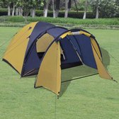 Tent 4 personen geel