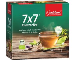 P. Jentschura 7x7 Kruidenthee voor een bewuste balans 50 Theefilters om te ontzuren
