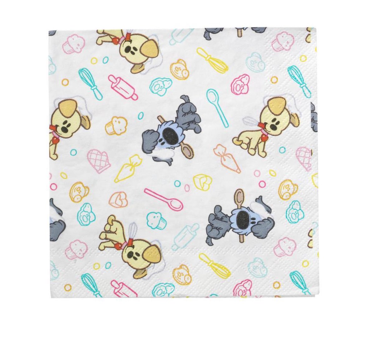 Woezel & Pip Servetten 25 Cm - Bakken met Kinderen