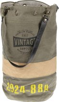 Rugtas vintage van canvas