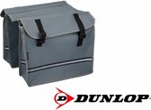 Dunlop Fietstas - Dubbele fietstas - Grijs - 26 Liter Inhoud