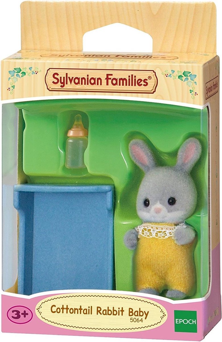 Sylvanian Families® Figurine famille lapin gris 4030