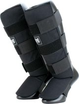 Super Pro Combat Gear Scheenbeschermer Savior Zwart/Wit Extra Small