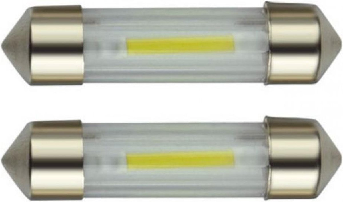 C5W autolamp | LED festoon 36mm | COB xenon wit 6500K | 12 Volt - 2 Watt