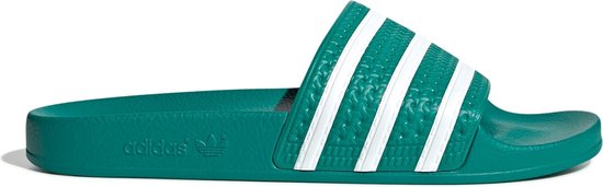 adidas Slippers - Maat 39 - Unisex - groen/wit | bol.com