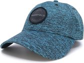 Blend Pet Blauw - Blauwe Baseball Cap - Fixed/Fitted Zonder Sluiting - WAKEFIELD Petten