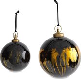 Nkuku Danoa Kerstballen - Giant Bauble Round - 18 x 15 cm