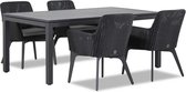 4 Seasons Outdoor Lisboa/Concept 180 cm dining tuinset 5-delig