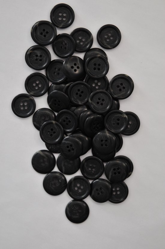 Houten knopen vintage knop set (8 knopen) - used look natuurlijke houten knopen - 4 gaten knopen in verschillende kleuren, 20mm en 30mm - voor jassen, vesten, truien en kussens (roze, 3 cm