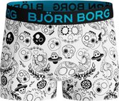 Bjorn Borg - Jongens - Core Dia De Muertos Sammy Boxer - Wit - 170