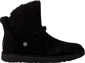 UGG Dames Vachtlaarzen W Luxe Spil Seam Mini - Zwart - Maat 37