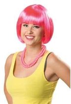 Pruik Bobline Fel Roze