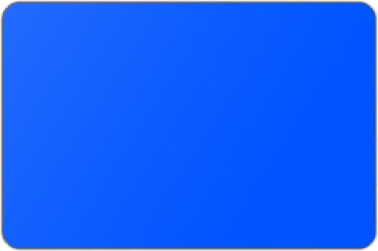 Hoorzitting Ruwe olie Intrekking Effen vlag blauw - 150 x 225 cm - Polyester | bol.com