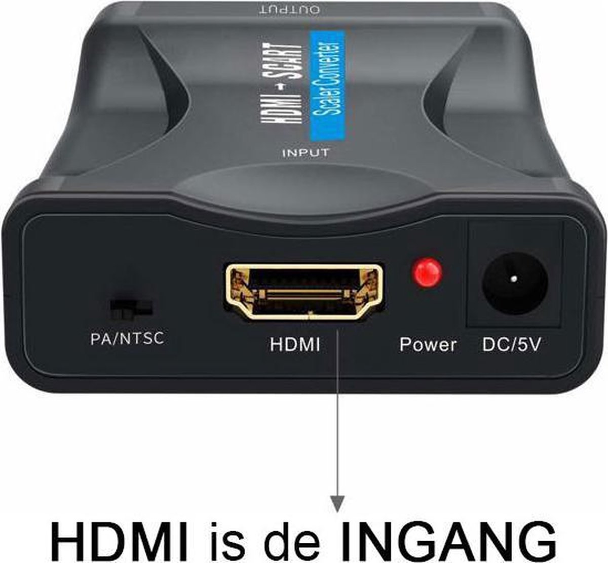 WiseGoods - Convertisseur HDMI vers Péritel Premium - Convertisseur Péritel  - HDMI