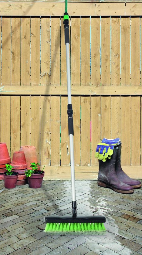 Set van 2 60 cm straatbezem met 130 cm steel van hout voor buiten, robuuste industriële bezem met stabiele borstelharen, voor binnenplaats, tuin en trottoirs (60 cm steel 130 cm Set van 2 60 cm straatbezem met 130 cm steel van hout voor buiten, robuuste industriële bezem met stabiele borstelharen, voor binnenplaats, tuin en trottoirs (60 cm steel 130 cm