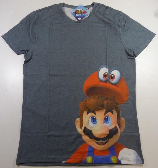 Super Mario - Odyssey Mens T-shirt - L