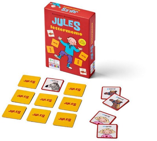 Thumbnail van een extra afbeelding van het spel Jules - Jules lettermemo
