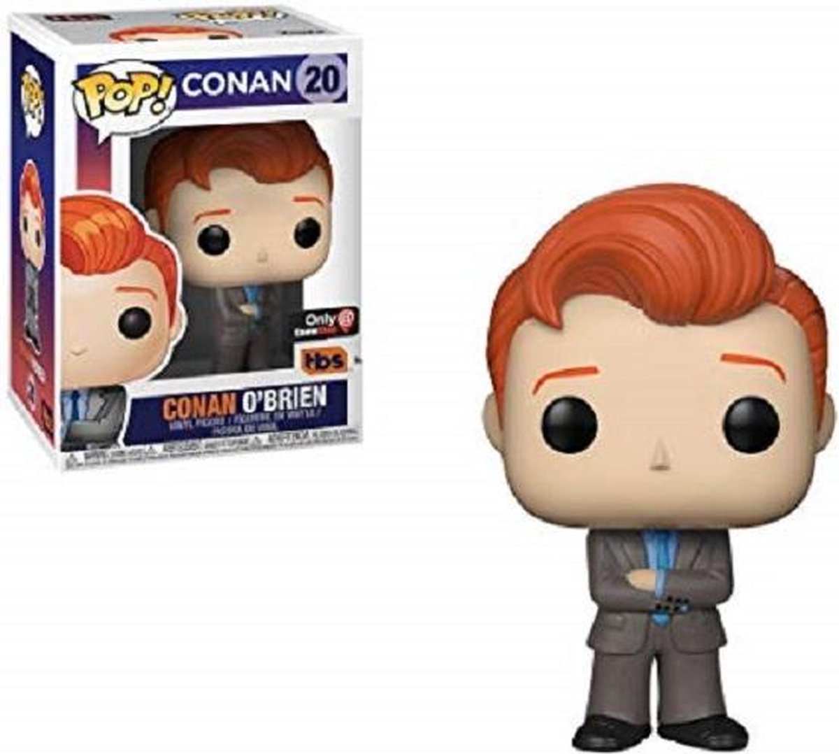 Funko Pop! Conan - Conan O'brien (Gray Suit) #20 GameStop Exclusive