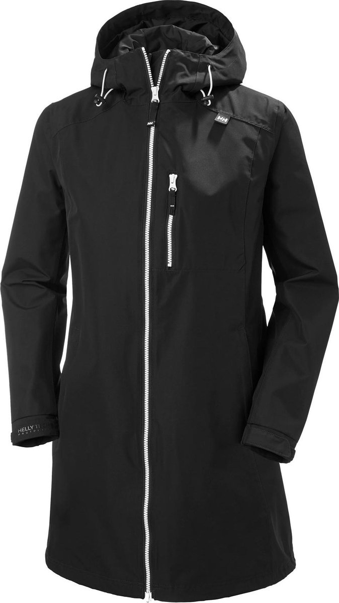 Helly Hansen Long Belfast Outdoorjas – Vrouwen Zwart