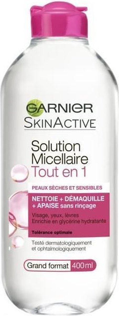 GARNIER-Skin actieve micellaire oplossing Alles in ��n droge en gevoelige huid - 400 ml