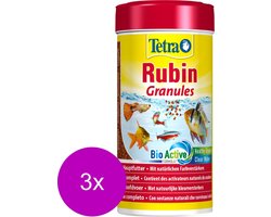 Tetra Rubin Granules - Vissenvoer - 3 x 250 ml