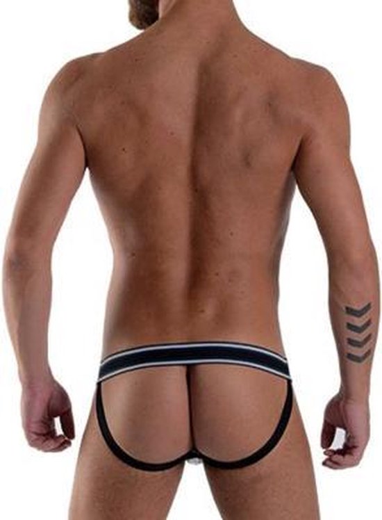 Jockstrap Mister B Urban Manhattan Blanc / Noir Large