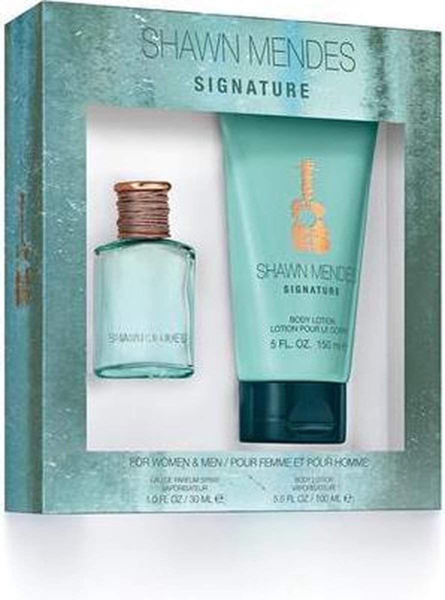 Shawn Mendes - Signature EDP 30 ml + Body lotion 150 ml - Giftset - Shawn Mendes
