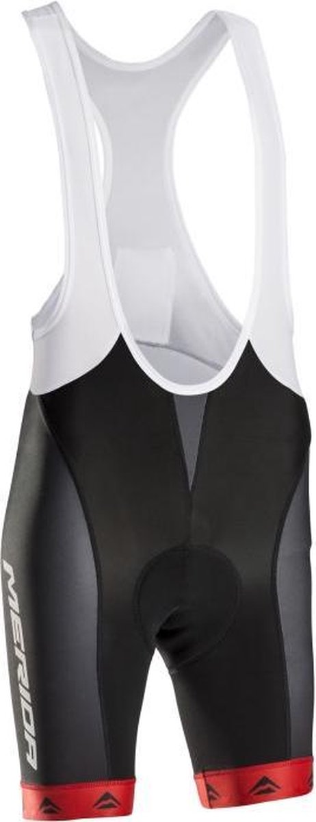 Merida Korte Fietsbroek zwart/rood maat S