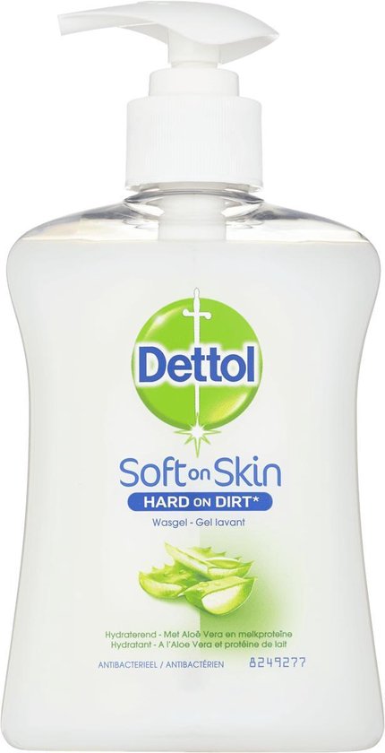 meel Verwoesting accu Dettol® - Soft on Skin - Aloë Vera - Antibacterieel - Hydraterende  vloeibare handzeep... | bol.com