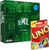 Spelvoordeelset Wie is de Mol de code-opdracht & Uno - Kaartspel