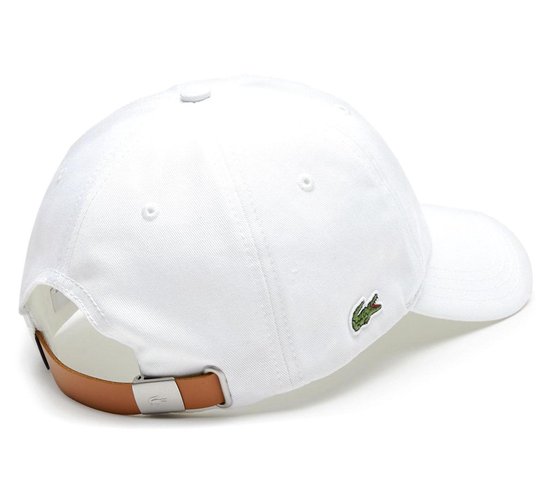 Lacoste Heren Sportcap - White Size | bol.com