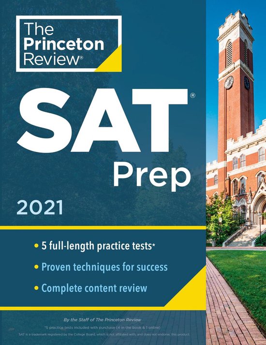 Princeton Review SAT Prep, 2021 9780525569350 Princeton Review