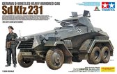 Tamiya German 6-Wheeled Sd.Kfz.231 Heavy Armored Car  + Ammo by Mig lijm