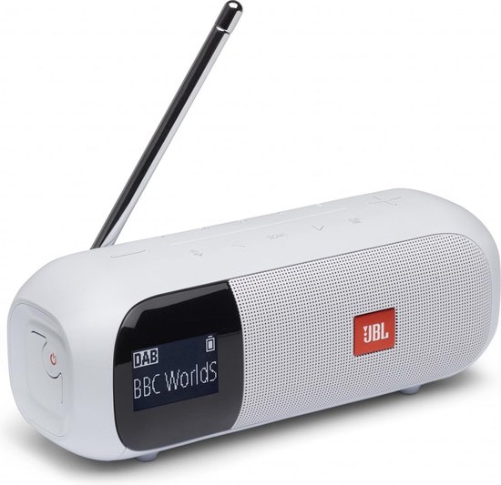 JBL Tuner 2 - Draagbare DAB+ Radio Met Bluetooth - Wit | bol