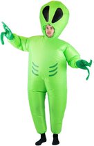 Bodysocks Volwassenenkostuum Alien Opblaasbaar Multicolor One Size