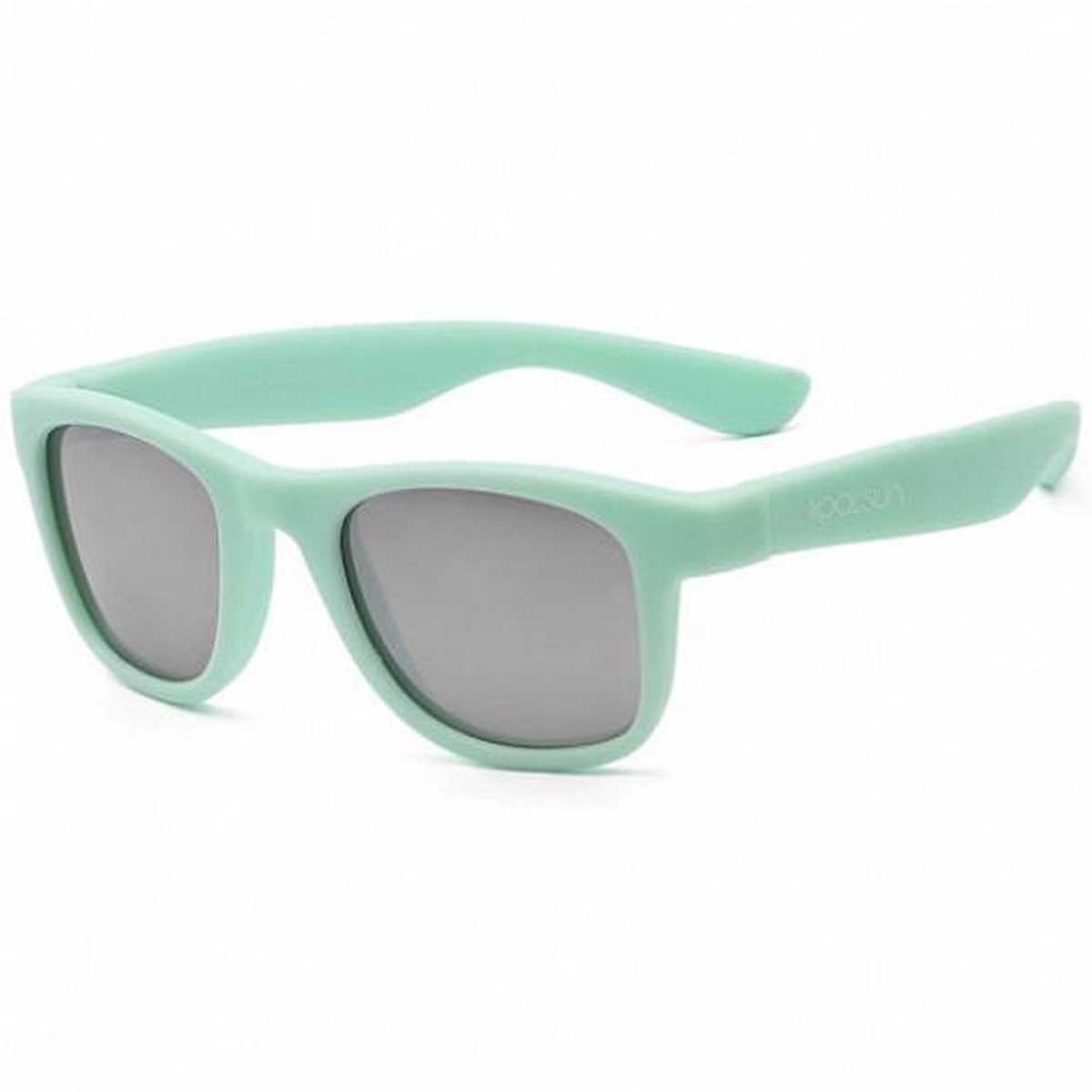 KOOLSUN® Wave - kinder zonnebril - Bleached Aqua - 3-10 jaar- UV400 - Categorie 3