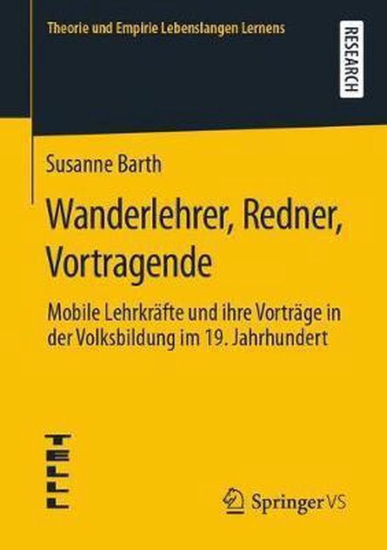 Theorie und Empirie Lebenslangen Lernens- Wanderlehrer, Redn ... - cover